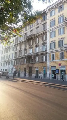 a large building on the side of a street at Cameo B&B in Rome