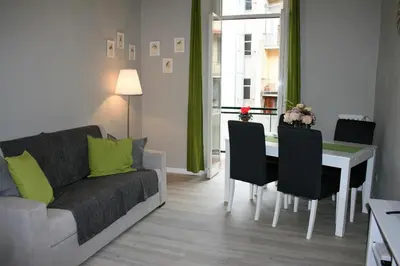 a living room with a couch and a table at S Peter Nicolo' III in Rome