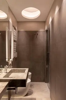 a bathroom with a sink and a toilet and a shower at BDB Rooms Navona in Rome