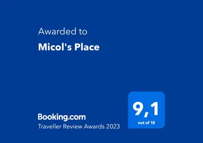 a blue screen with the text wanted to mitziods place at Micol's Place, bright apt 2 rooms, 2 toilets, near metro, 80 mq in Rome
