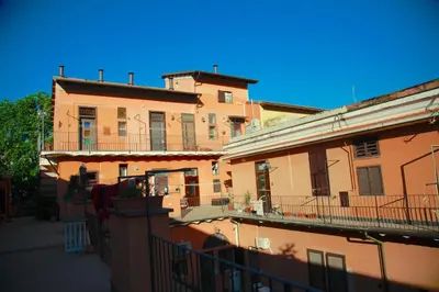 a group of buildings sitting next to each other at Casa Vacanza Marrucini in Rome
