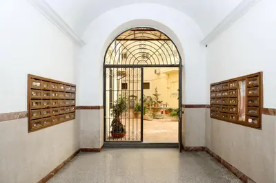 an entrance to a room with an open door at Ottaviano Exclusive Maison in Rome