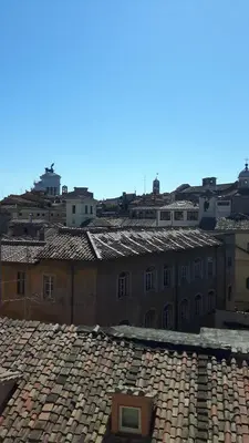 a view from the roof of a building at BB Il Re Alla Reginella Guest House in Rome