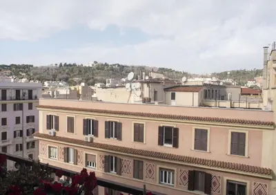 a view from the roof of a building at Suite GG in Vatican in Rome