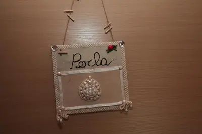a sign with the word potula on a table at Roma Gianicolense in Rome