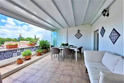 Gallery image of Penthouse with panoramic terrace at the Colosseum in Rome