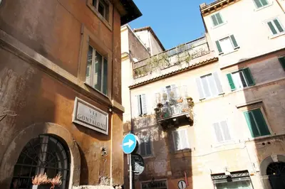 a couple of buildings next to each other at Charm & Design in Gourmet District in Rome