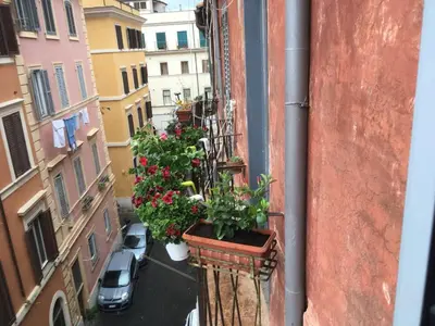 an old building with a tree in front of it at LeopardElla in Rome