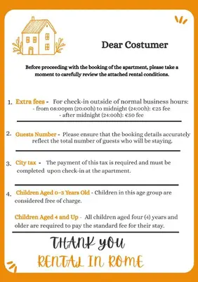 a letter from a home inspector with a house at Rental in Rome Cosmopolitan hi-tech in Rome