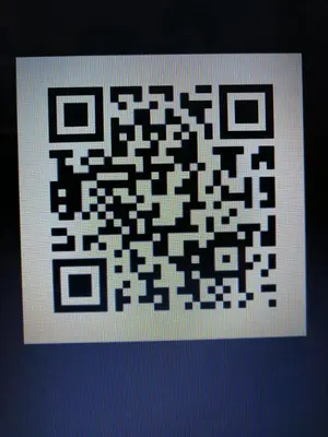 a picture of a qr code on a computer screen at Sweet Rome Colosseo in Rome