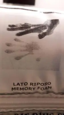 a label for a bottle of liato rippoco memory foam at L'Oasi al Pigneto - Guest house in Rome