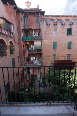 a view from the balcony of a building at Annalisa Apartment in Rome