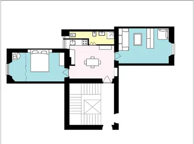 a floor plan of a house at Pimpinella in Rome