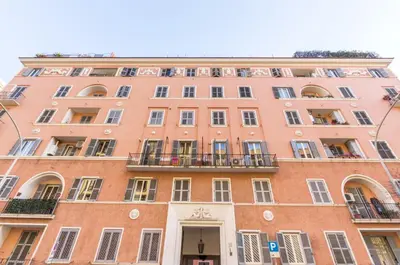 an apartment building in the city of milan at Vacanze romane holidays in Rome