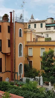 a group of buildings in a city at Vatican Home in Rome - Suite St. Peter's View in Rome