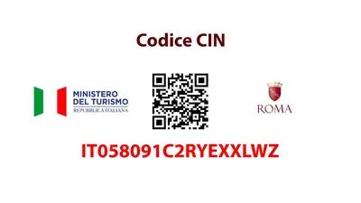 a set of logos for colleges and universities with a qr code at Giuly'S House Cozy & Comfy Apartment in Rome ....Real Rome !!! in Rome