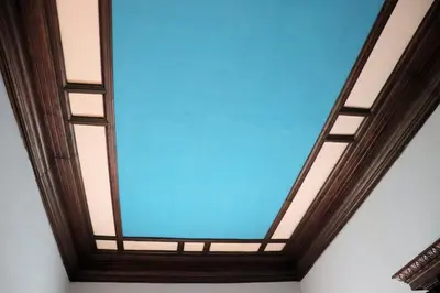 a skylight in the ceiling of a room at Trevi Grand Blu Suite B&B in Rome