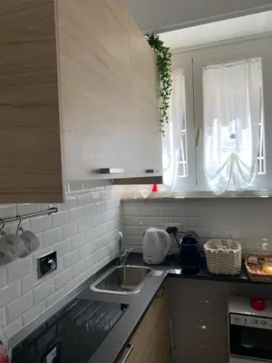 a kitchen with a sink and a counter top at Home Vatican Star in Rome
