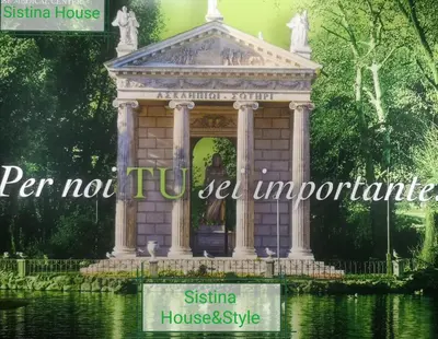 a gazebo in the middle of a lake at Sistina House Style HolidayHome x 6 in Rome