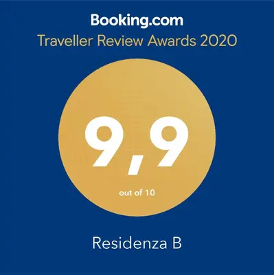 a yellow circle with the number on it at Residenza B in Rome