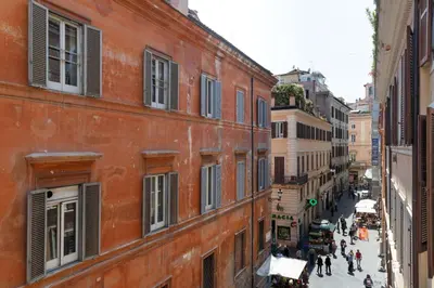 a view of a street from a building at HT HOMETOWN VITE in Rome