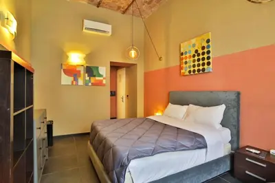 a bedroom with a bed in a room at Rome Place in Rome