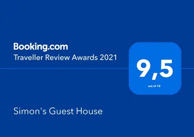 a screenshot of a guest house with the sunukong guest house logo at Simon's Guest House Rome in Rome