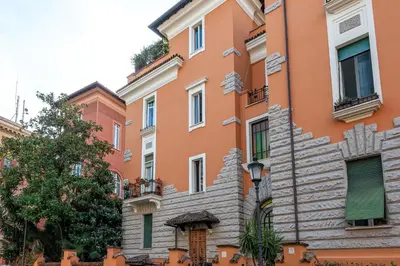 a building in the city of milán at Tour de Rome in Rome