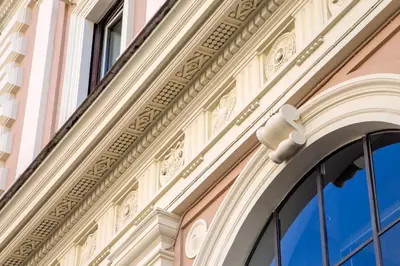 a door of a building with a window at Nazionale 51 Group in Rome