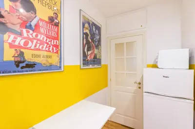 a bathroom with a shower and a toilet and a window at Al Centro Storico Roma Suite in Rome