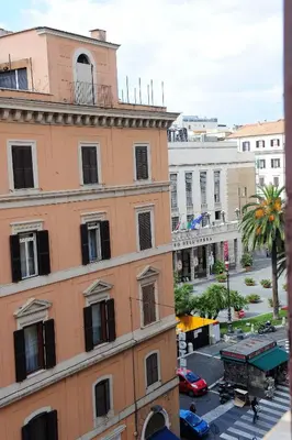 a view of a building in a city at My Monti Place in Rome