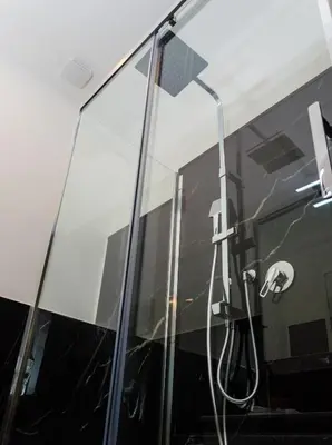 a car with a shower head in the window at The Cicer One in Rome