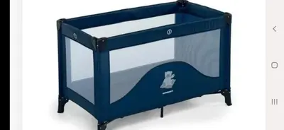 a blue childrens bunk bed with glass doors at Home Rome Lepanto in Rome