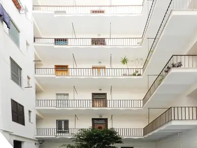 an external view of a building with balconies at The Artist House in Rome