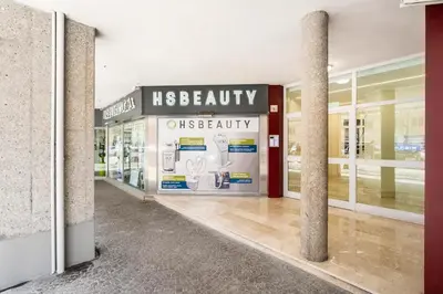 a store front with a sign for aessenessenessenessenessenessenessenessen at Trastevere Boutique Apartment in Rome
