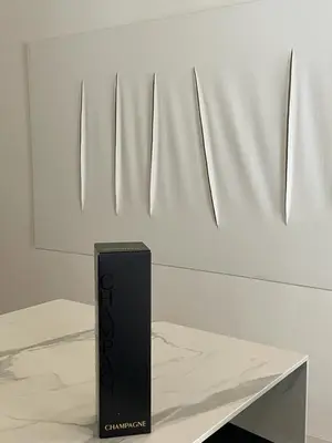 a black object sitting on top of a table at Fontana Luxury Home in Rome