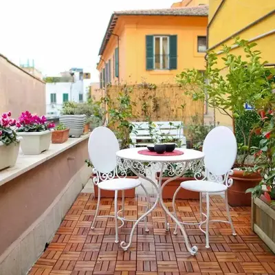 Terrace Modern Studio Trastevere