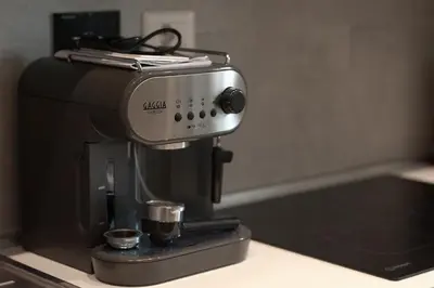 a coffee maker sitting on top of a counter at SCIPIO92HOME in Rome