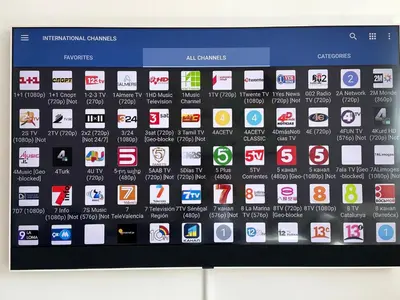 an apple tablet screen with the iphone apps at Royal Domus Of Rome in Rome