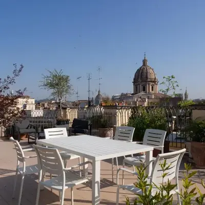 Terrace Apartment On The Monuments Of Rome