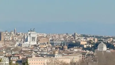 a cityscape of a city with buildings at Giovanni Guest House in Rome