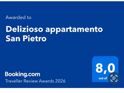 a screenshot of a cell phone with the text advanced to delilossosarma at Delizioso appartamento San Pietro in Rome