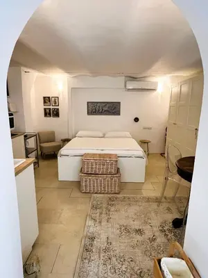 a bedroom with a bed in a room at GuestHost - Flaminio MM Comfy Loft - Piazza del Popolo in Rome