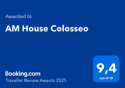 a screenshot of the am house colosseo homepage at AM House Colosseo in Rome