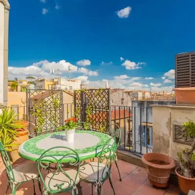 the B rooftop apartment